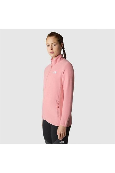 THE NORTH FACE W 100 GLACIER FZ - EU Pink Γυναικείο Fleece