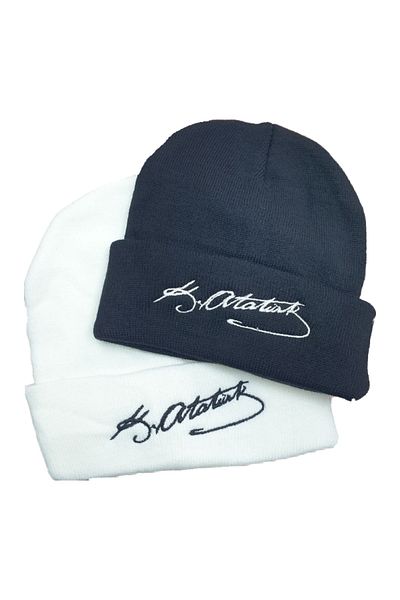 GYES Kemal ATATÜRK Signed Beret Folded