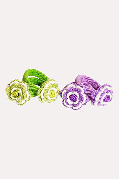 nftart.design Rose and Flower Children's Rubber Buckle Set