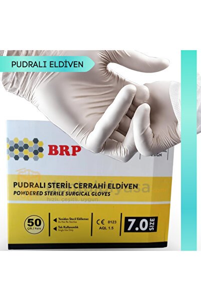 MEDİCAL ALPHA Brp Steril Eldiven Pudralı No:7 50 Li