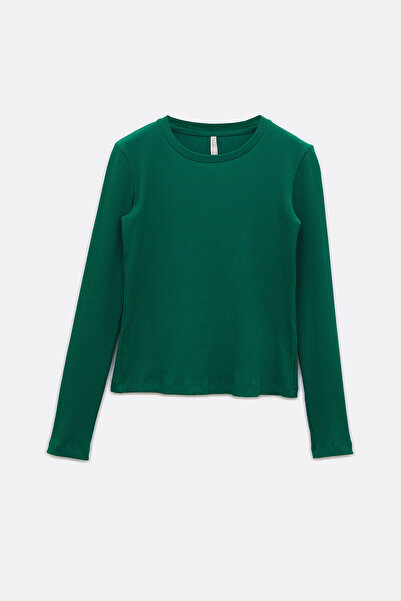 urban focus Crew Neck Long Sleeve Bodysuit