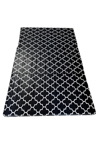 Vip Home Concept Market Ürünleri Çift Kişilik Sünger Yatak Katlanır Minder Yatak 120x195x8 CM-BÜYÜK KARAÇATI Katlanır Yer Yatağı