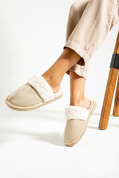 star shoes Κλασικές γούνινες γυναικείες παντόφλες σπιτιού