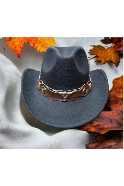 Shopiolog Unisex Cowboy Fedora Hat
