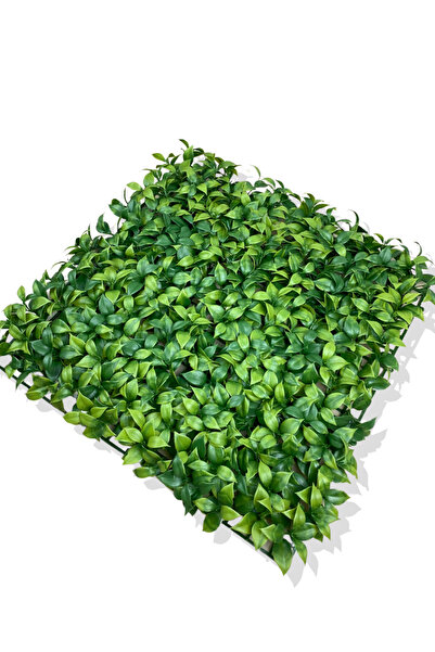 Cihan Çiçekçilik YAPAY AÇIK YEŞİL LİMON YAPRAĞI BİTKİ DUVAR KAPLAMA 50X50 CM