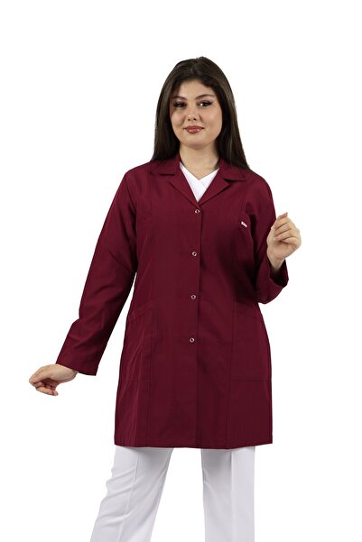 SEZA TEKSTİL Ποδιά Εργασίας Βουργουνδίας Χρώματος, Οικονόμος, Εργοστάσιο Τσαγ...