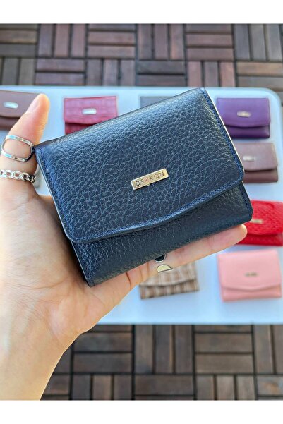 DERKON Невеликий практичний гаманець CASSY MODEL, 100% справжній синій колір