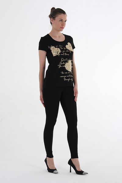 Balizza BLZ-SHORT SLEEVE PRINTED BLUZ