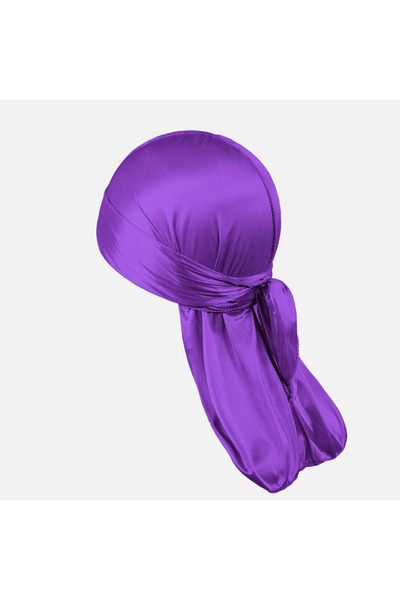 PurpleJam Purple Unisex Durag Street Style Hip-Hop Bandana