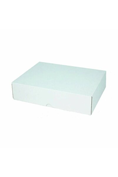 Unipak 30x20x10 cm Kesimli E-Ticaret ve Kargo Kutusu-25 - Beyaz