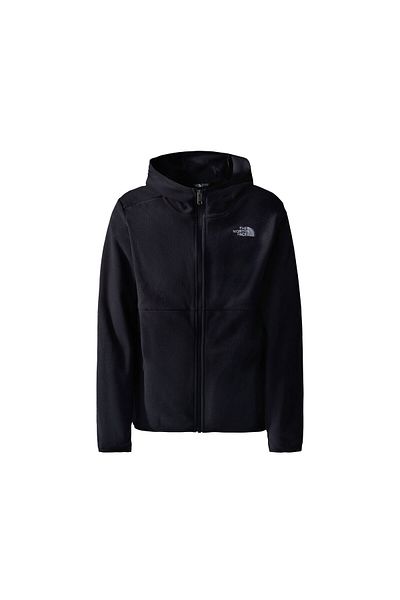 THE NORTH FACE Teen Glacier F/Z Hooded Jacket Children's Outdoor Jacket NF0A82TVJK31 Black