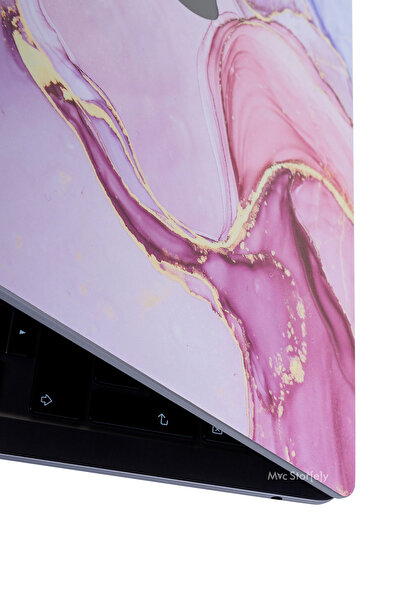 Mcstorey Macbook Air Kılıf 13inç Yapıştırma Sticker A2179 Ile Uyumlu Koruyucu Kaplama Laptop Marble14