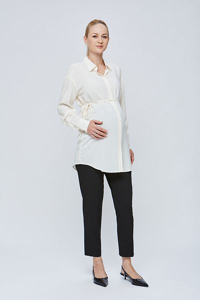 Motherway Maternity Fabric Cigaret Pants