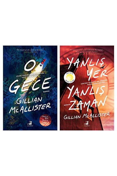 Olimpos Yayınları 2 Kitap / O Gece - Yanlış Yer Yanlış Zaman Polisiye Roman S...