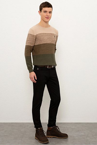 U.S. Polo Assn. Ανδρικό υφαντό αθλητικό παντελόνι