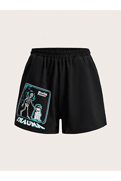 Adrift Pantaloni scurți cu desene animate Rainydazed