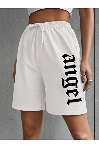 Adrift Pantaloni scurti Coolane Letter Graphic Knots Front Track