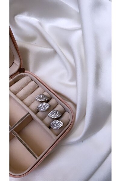 Accessories Gümüş Renk Zirkon Yüzük