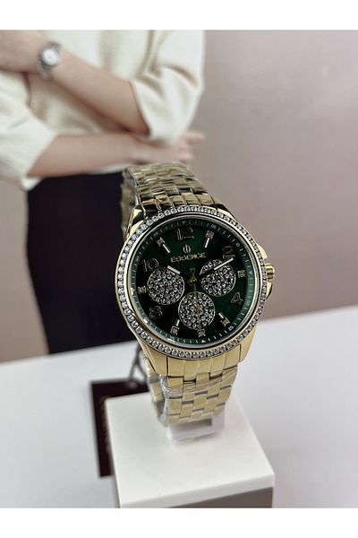 Essence WOMEN'S STONE WRISTWATCH 5 ATM WATERPROOF WITH 2 YEARS WARRANTY-ES6796FE.170