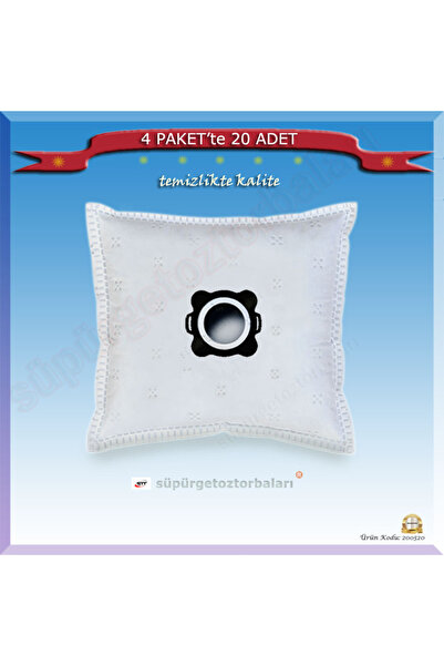 Rowenta RO 5254 TA COMPACTEO ERGO SÜPÜRGE TOZ TORBASI 20 Ad Torba Kd-05