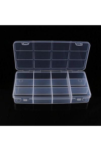 Hayal Sepeti 12 Compartment Organizer Box with Lid 20x10x3 cm
