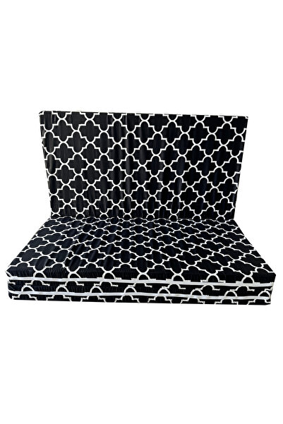 Vip Home Concept Çift Kişilik Katlanır Yer Yatağı Ve Sünger Yatak Katlanır Minder Yatak 120x195x8 CM-BÜYÜK KARAÇATI