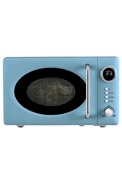 Vestel MD 20 YD Retro Düş Mavisi Mikrodalga Fırın