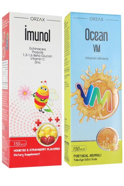 İmunol Ocean Şurup 150ml Ocean Vitamin Mineral Şurup 150ml Avantaj Paketi