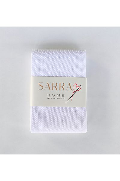 sarra Etamin Strip 5m - Λευκό