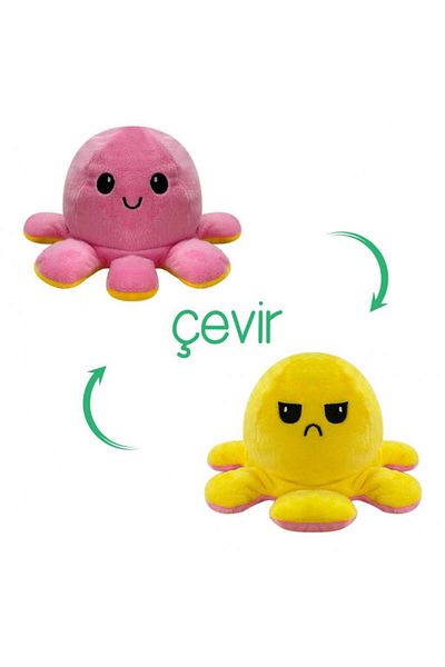 SELAY TOYS Plush Sensation Octopus Toy 17 Cm Pink 2079