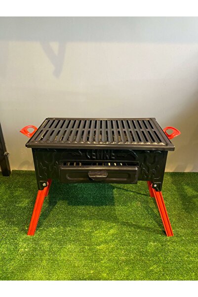 GÖKTÜRKMANGALLARI Emaye Boyalı Katlanır Ayaklı Mangal