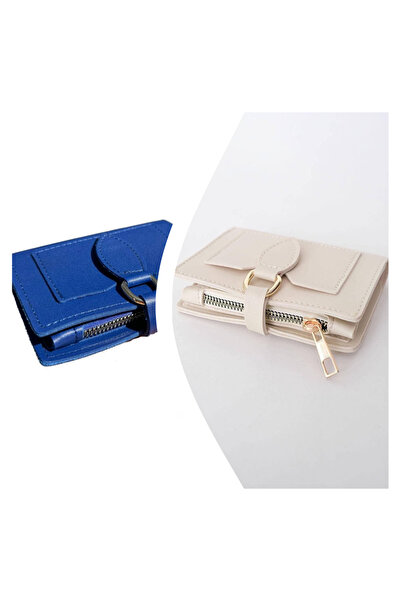 Everglow Jewelry Дамски портфейл с катарама, син