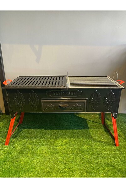 GÖKTÜRKMANGALLARI Emaye Boyalı Battal Boy Yüksek Ayaklı