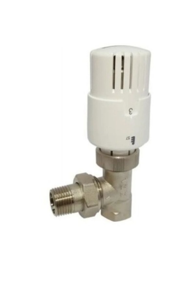 Eca Köşe Termostatik Radyatör Vanası Trv4 1/2
