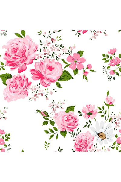makiteks 100% βαμβακερό Floral Lamus 90x190+50x70 Σετ Σεντόνια Μονά