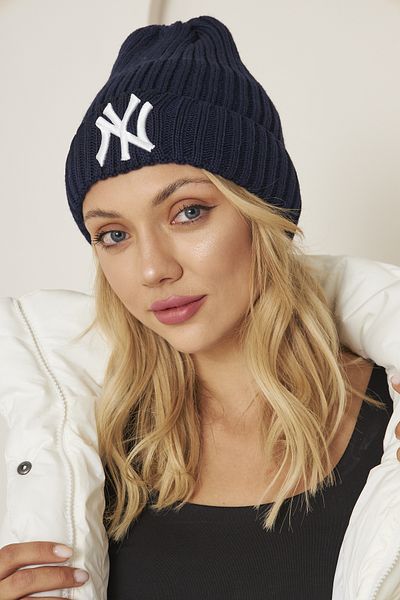 Navy beanie on sale hat womens