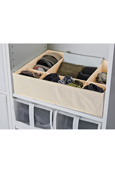 Binbirreyon Κουτί οργάνωσης συρταριού 7 θέσεων με κρέμα στήριξης 44x35x11cm Dd028