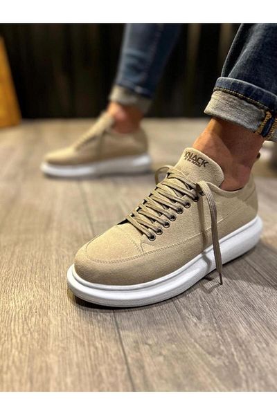 BPM Knack Casual Shoes 814 Mink Suede