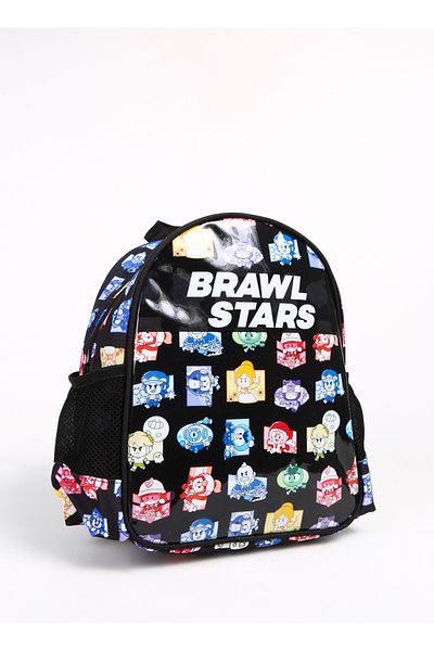 BRAWL STARS Rucsac negru pentru copii BRAWL STARS GEANT DE GRADINITATE