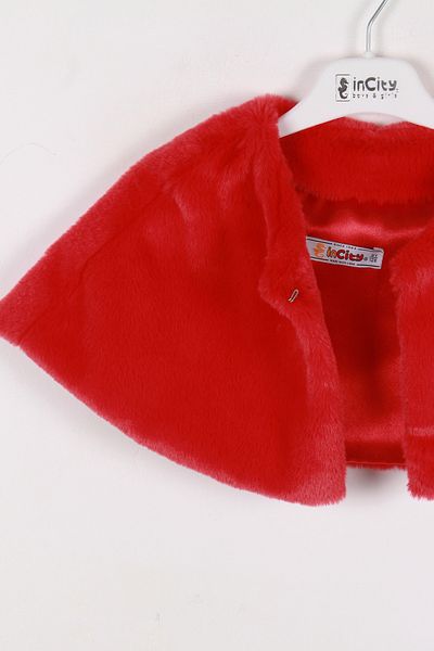 incity Girl's Plush Bolero
