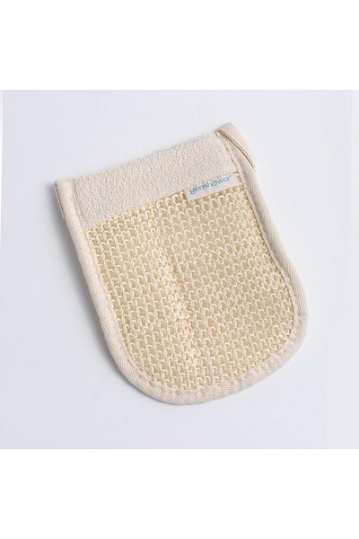 Genshower Sl1303 Sisal Pouch Gloves - Cream Color