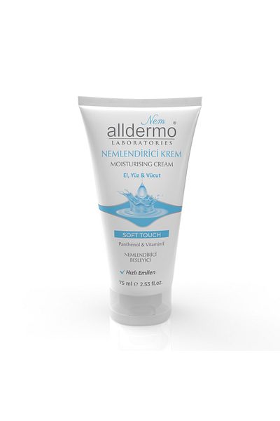 Alldermo Humidity. Hand, Face, Body Cream Soft Touch 75ml