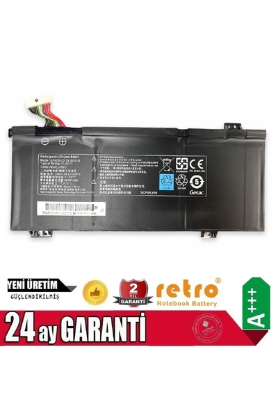 Retro Monster Tulpar T7 V19.3, T7 V19.3.1 Uyumlu  Notebook Bataryası, Pili