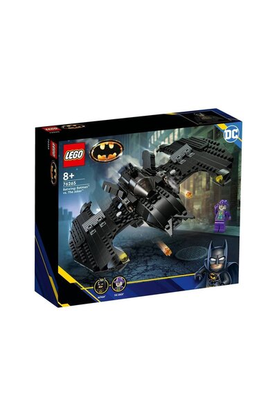 LEGO 76265 ليجو ®   جناح الخفاش: باتمان ™   والجوكر ™   357 قطعة - 4 سنوات فم...