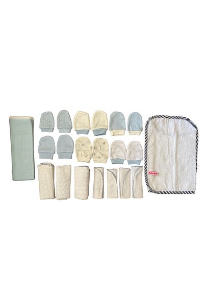 mixibaby 15 Piece Newborn Set - Baby Set - Baby Gift Package