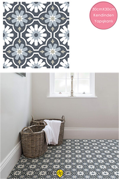 Trendpoint 1adet Lvt Zemin Ve Duvar Kaplama Kendinden Yapışkanlı 30cm×30cm Mu...