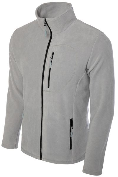 GHASSY CO. Men's Pro Windproof 5-Pocket Outdoor Full Zipper Fleece Jacket