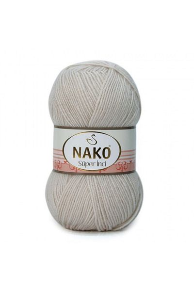 NAKO Νήματα πλεξίματος χειρός Super Pearl 100 γρ