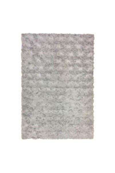 Prizma Halı Micropost İpek Gri