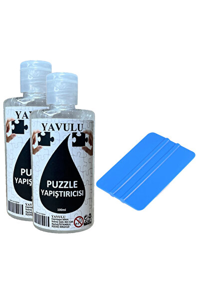 yavulu Puzzle Yapıştırıcısı / Puzzle Koruyucusu / Puzzle Tutkalı (Şeffaf) 100...